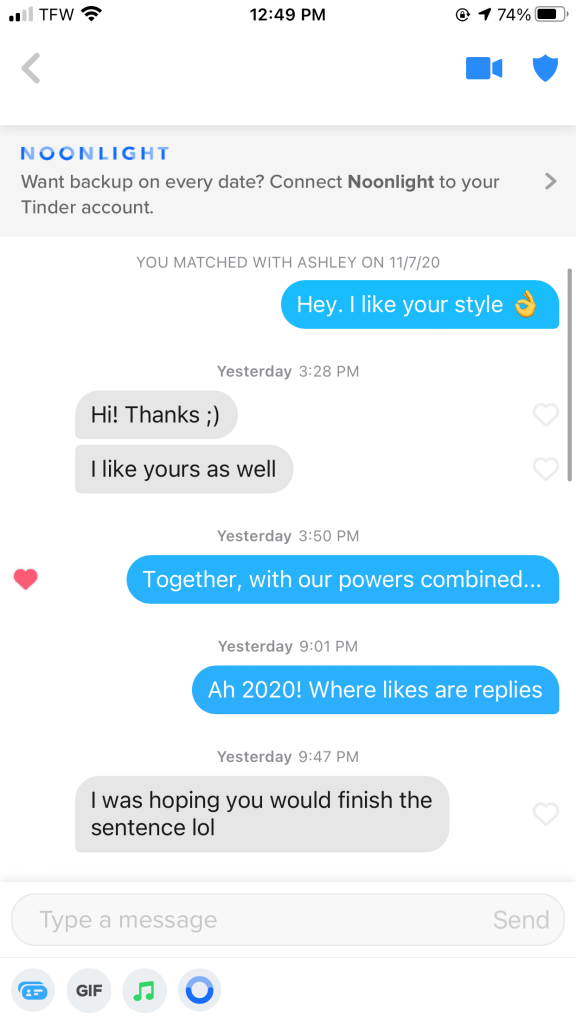 How To Start A Conversation On Tinder