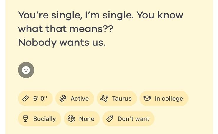 tinder bios