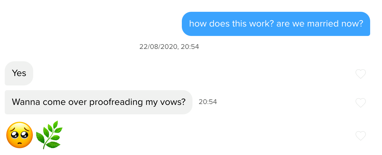 witty tinder opener