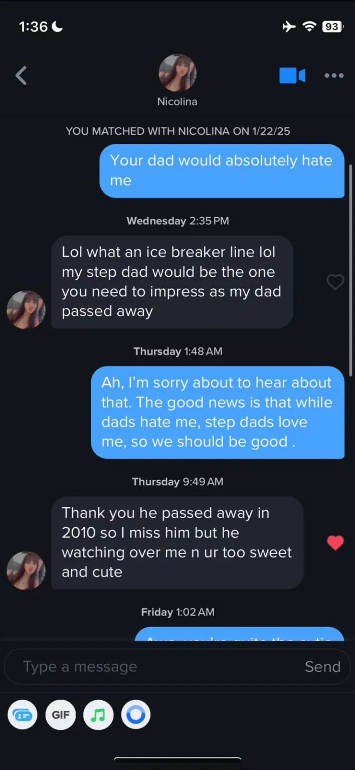 your dad would absolutely hate me opener