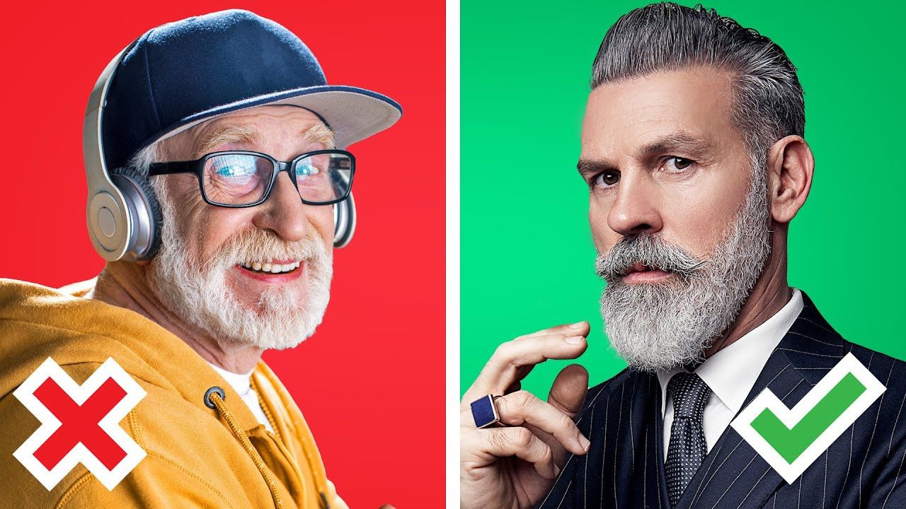 how to dress as an older man