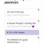 best hinge prompts